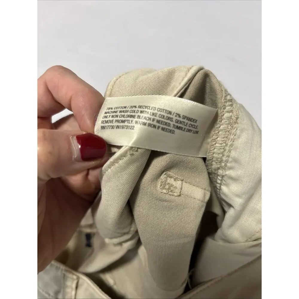 Universal Thread Women's 12 Beige Wide Leg Pants Festival Baggy Y2K 90's Neutral